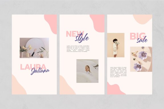 Laura - Instagram Story Template