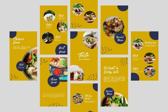 Taste Food - Instagram Story Template