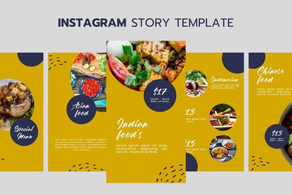 Taste Food - Instagram Story Template