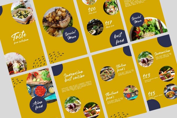Taste Food - Instagram Story Template