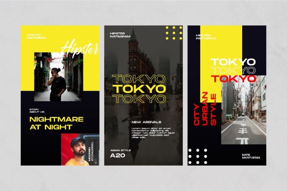 Modern - Free Instagram Story Template