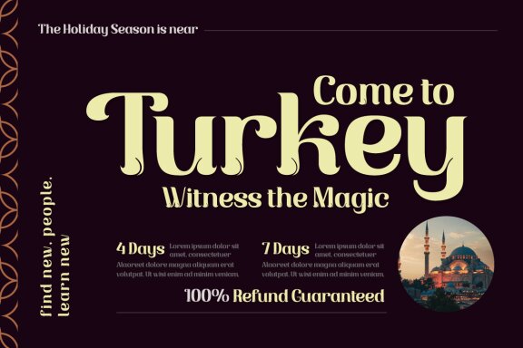 Piskote | Display Font