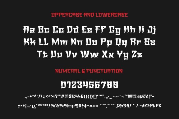 Zetwih | Japan font