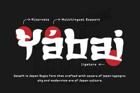 Zetwih | Japan font