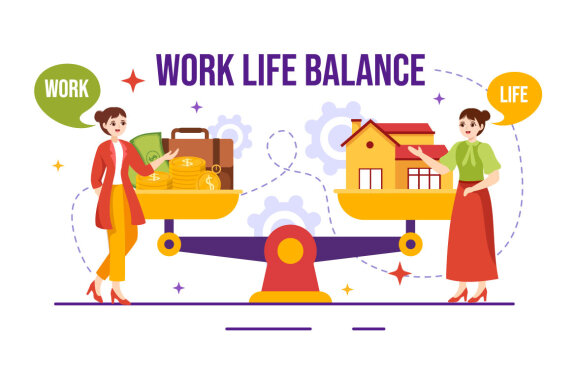 14 Work Life Balance Illustration