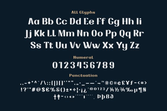 Drafbink | Serif Classic Modernism