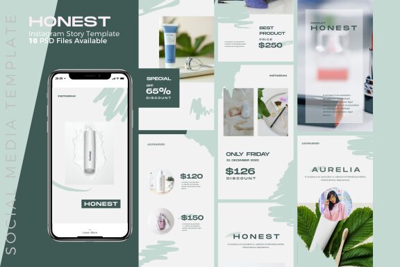 Honest - Instagram Story Template