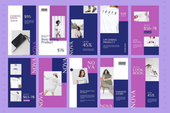 Nova Fashion - Instagram Story Template