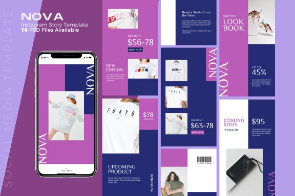 Nova Fashion - Instagram Story Template