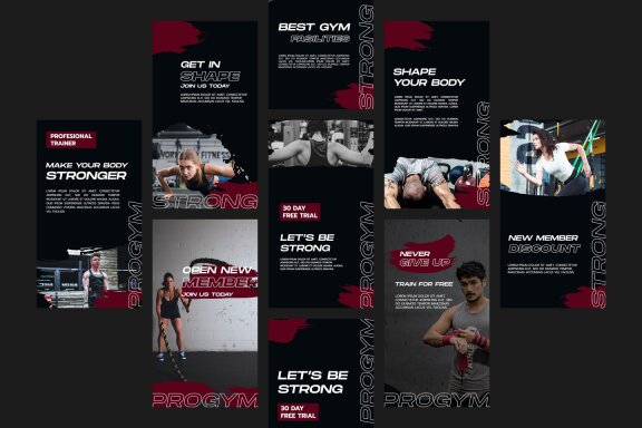 Progym - Instagram Story Template