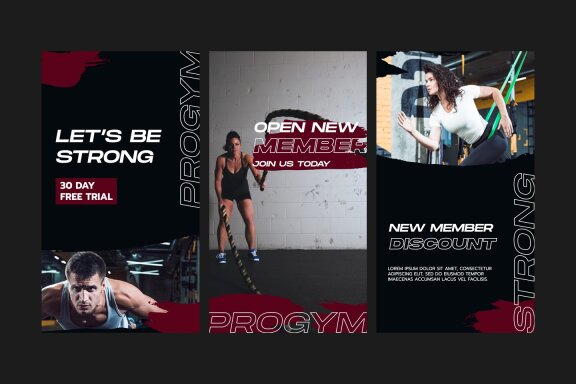Progym - Instagram Story Template