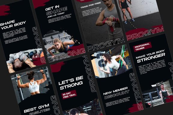 Progym - Instagram Story Template