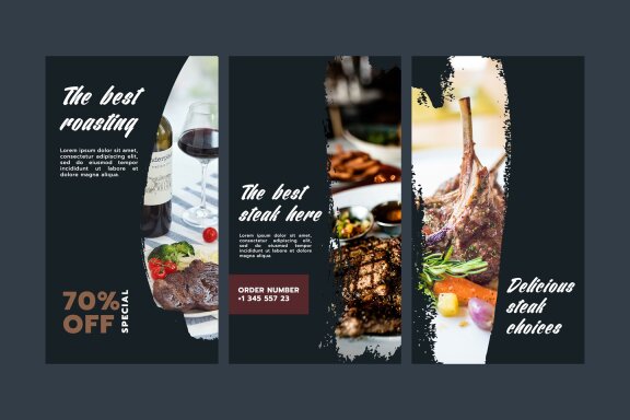 Steak - Instagram Story Template