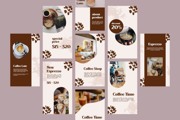 Americano - Instagram Story Template