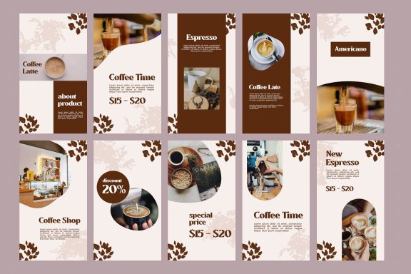 Americano - Instagram Story Template