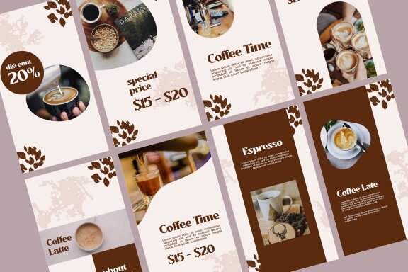 Americano - Instagram Story Template