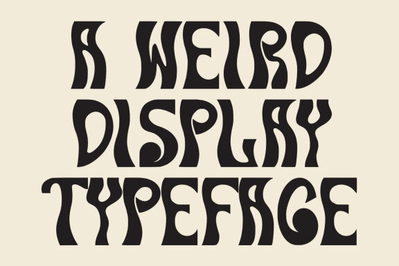 Allbine Experimental Display FREE Font