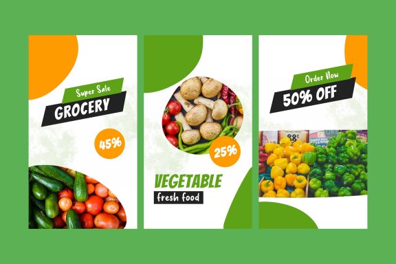 Vegetables - Instagram Story Template