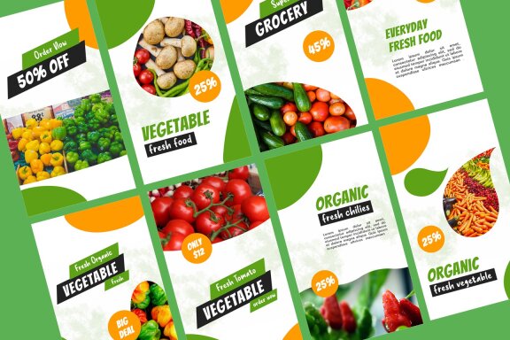 Vegetables - Instagram Story Template