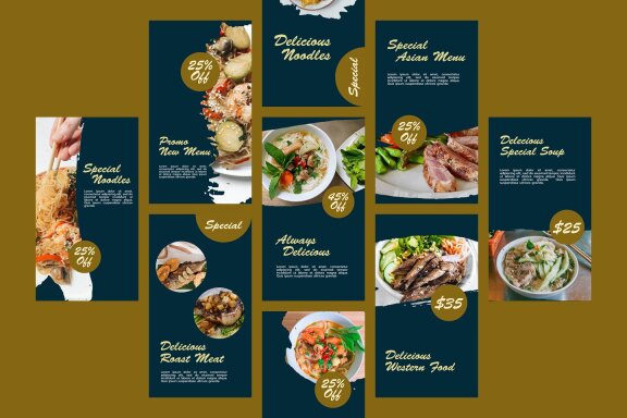 Delicious - Instagram Story Template