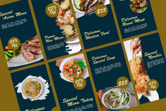 Delicious - Instagram Story Template