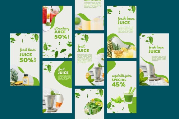 Healthy Food - Instagram Story Template