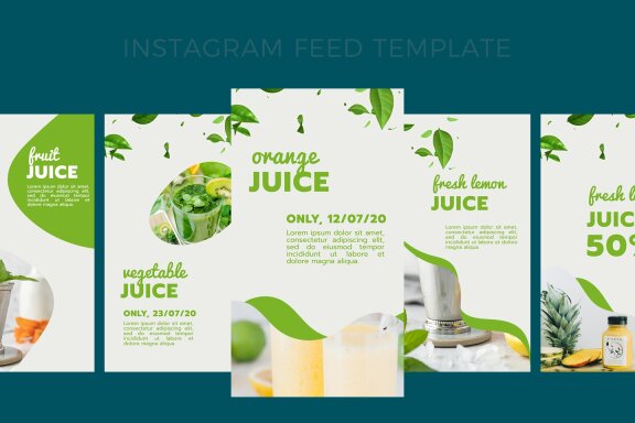 Healthy Food - Instagram Story Template