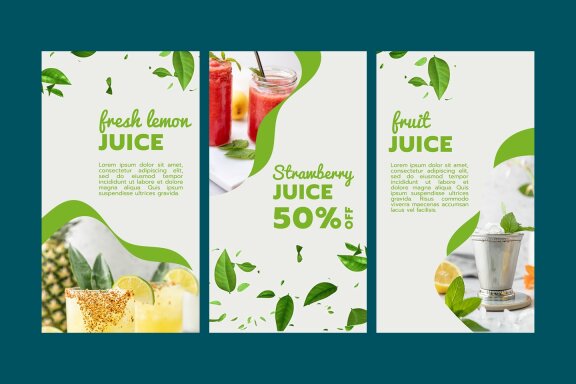 Healthy Food - Instagram Story Template