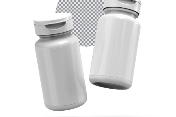 Plastic Bottle Mockup