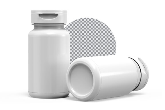 Plastic Bottle Mockup