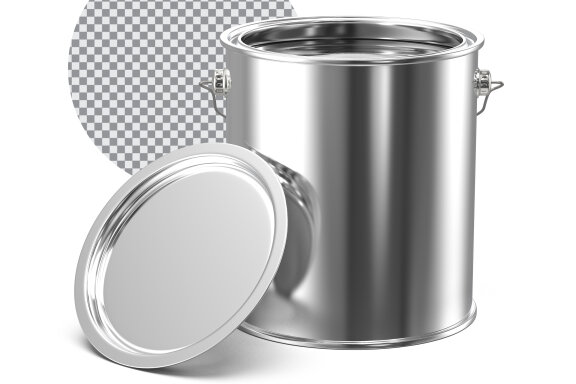Paint Can Mockup