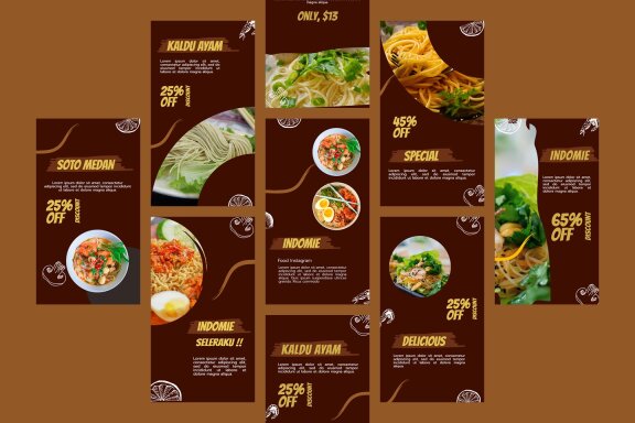 Noodles - Instagram Story Template