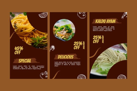 Noodles - Instagram Story Template
