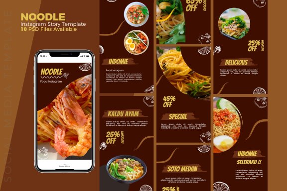 Noodles - Instagram Story Template