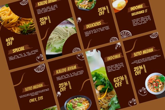 Noodles - Instagram Story Template