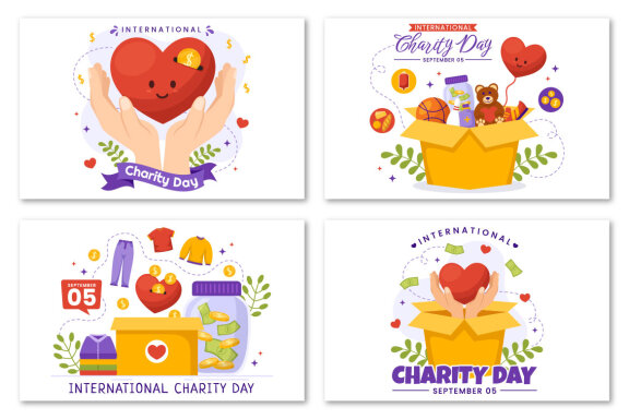 16 International Day of Charity Illustration