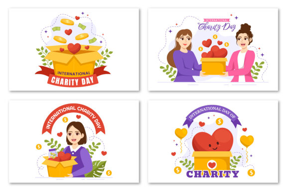 16 International Day of Charity Illustration