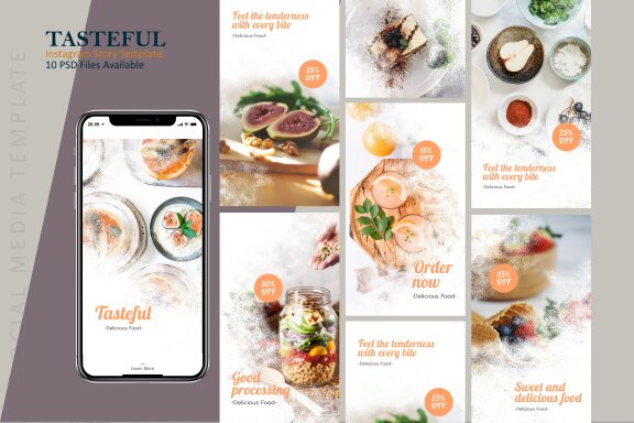 Tasteful - Instagram Story Template
