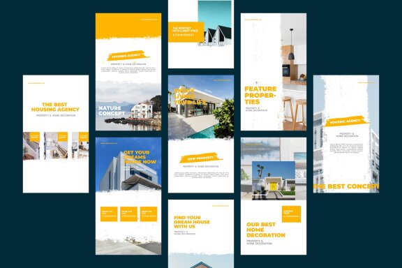 Real Estate - Free Instagram Story Template