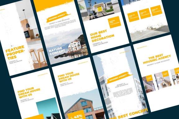 Real Estate - Free Instagram Story Template