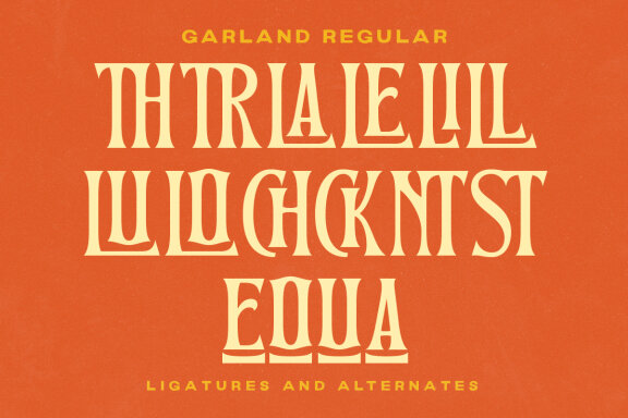 Garland - Classic Font Duo