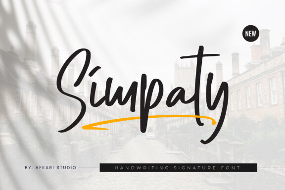 Simpaty – Handwritting Signature Font