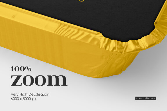 Takeaway Food Delivery Container Mockup