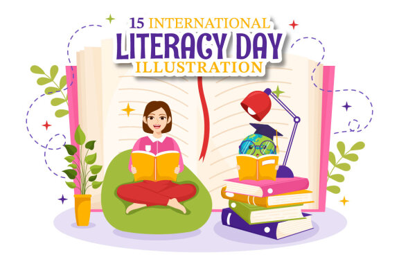 15 International Literacy Day Illustration