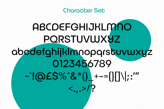 Rotarry Semi Geometric Font