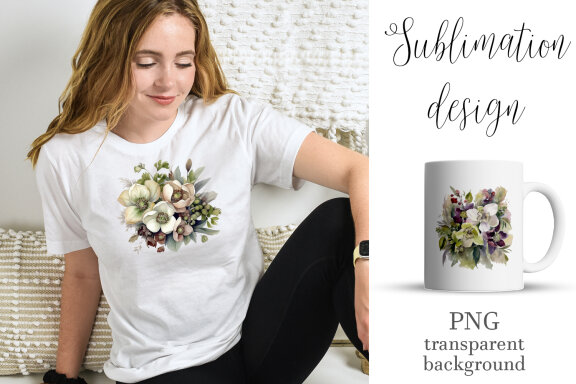 Christmas & Winter Floral collection
