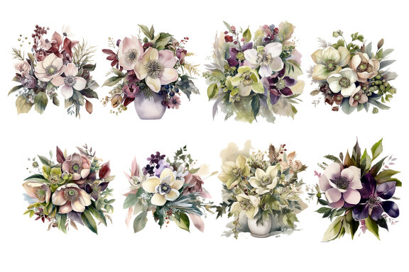Christmas & Winter Floral collection
