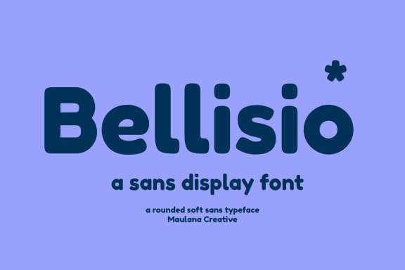 Belissio Rounded Soft Sans Typeface