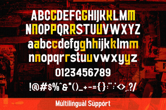 Counter Courage – Industrial Font