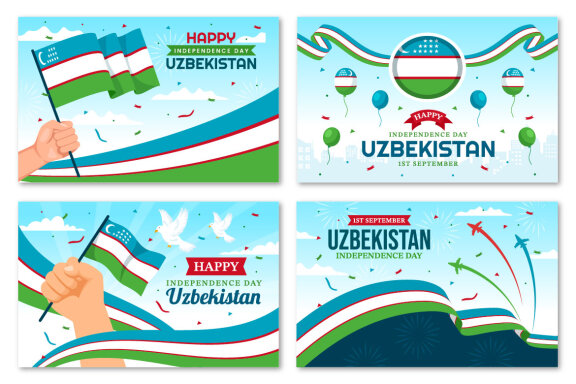 15 Uzbekistan Independence Day Illustration